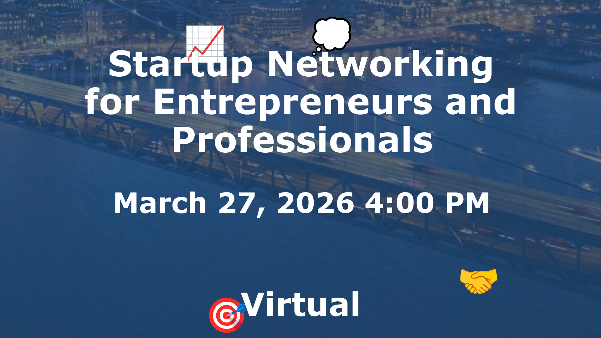 Startup Networking for Entrepreneurs and Professionals event image